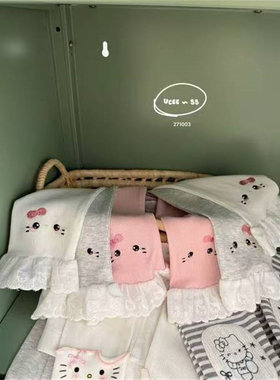 釉兮·26春～卡通花边脚口打底裤271003