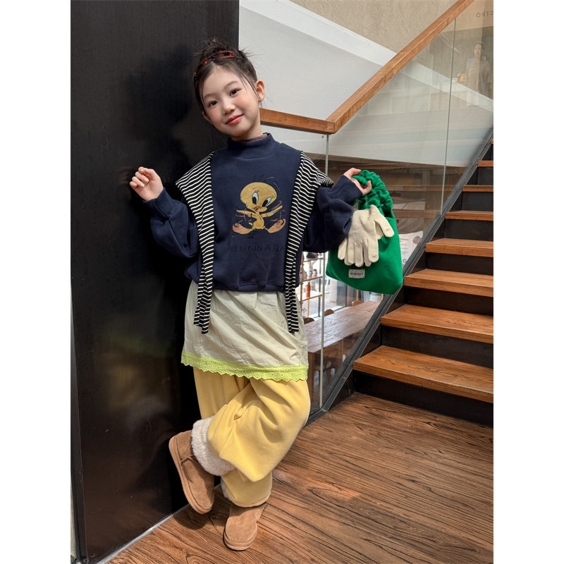 LJ·25冬~加绒针织裤72393