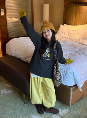 LJ·25冬~米奇加厚打底衫72337