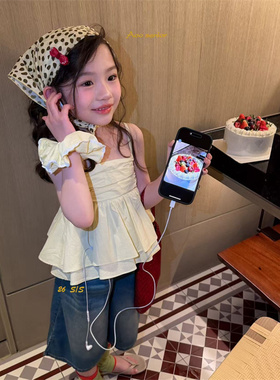 Aoo·26夏~带发圈娃娃衫26X61097