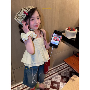 Aoo·26夏~带发圈娃娃衫26X61097