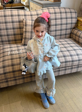 FLL·26春~贴布刺绣花朵外套54137