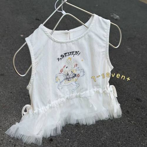 7Seven·26夏~卡通纱纱背心9752