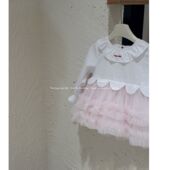 7Seven·26春 7655 拼接纱纱娃娃衫