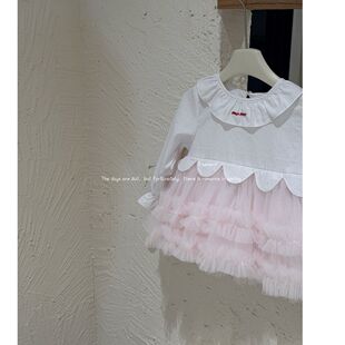 7Seven·26春 7655 拼接纱纱娃娃衫