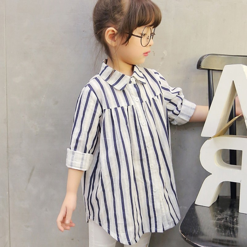 Chemise fille à manche longue - Ref 2088450 Image 1