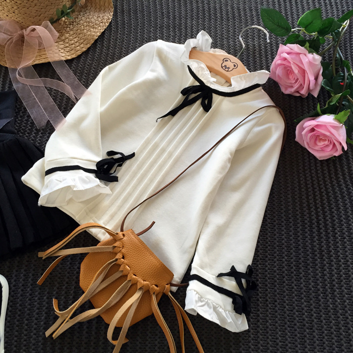 Chemise fille à manche longue - Ref 2084478 Image 1