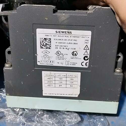 议价西门子6GK5201-3JR00-2BA6， 有多处磕碰划痕可维修