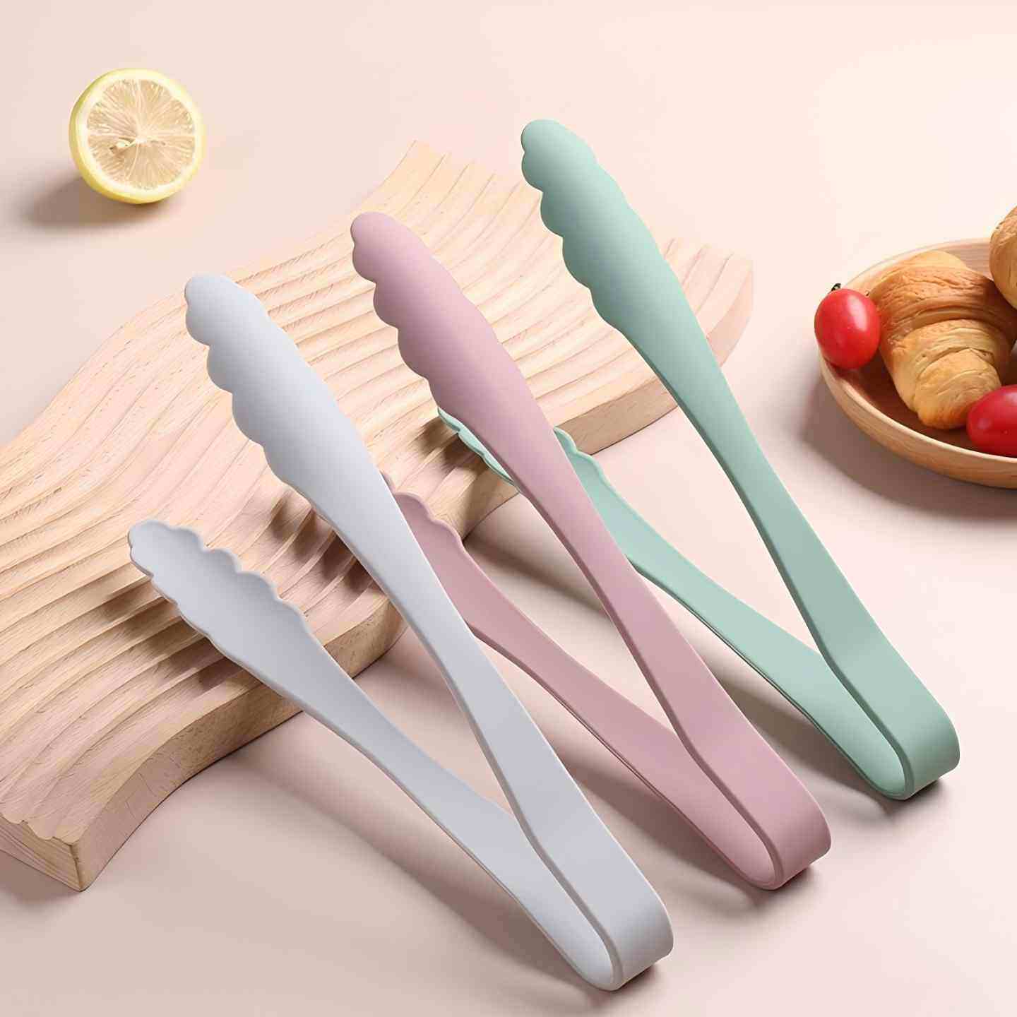 食品级硅胶食物夹厨房耐高温食品夹防烫牛排夹烧烤炒菜夹子面包夹,厨房/烹饪用具,烧烤夹/叉/铲/针,淘宝优惠券,粉丝福利购,淘宝优惠卷