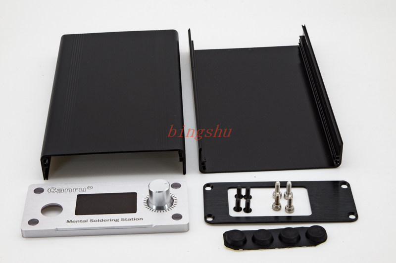 DIY  OLED 白光 T12 鲍鱼 牛肉 数显  恒温 烙铁 焊台 铝合金外壳