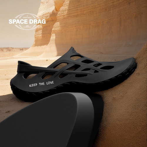 夏季简约潮流防滑运动拖鞋