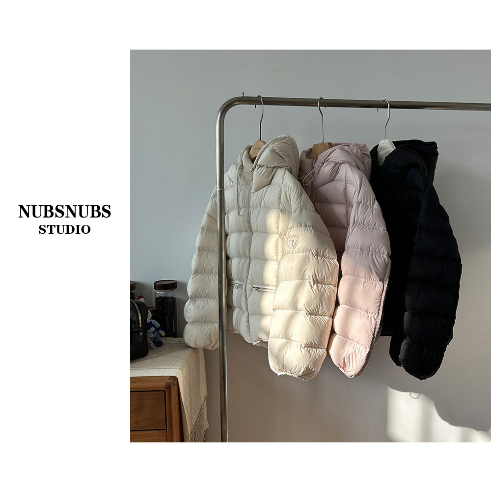 12.6（加色）大林自制 “舒适区”白鸭绒连帽羽绒服s215g,m225g