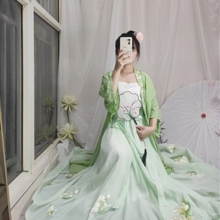 【茉莉词】现货六米摆绣花马面裙明制汉服齐腰裙新中式汉服