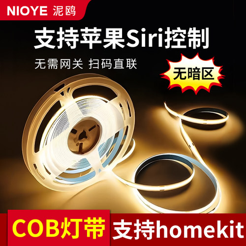 三色变光灯带cob双色HomeKit灯带