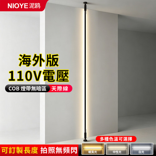 110V极简天际线钢带灯带led灯条