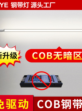 NIOYE天际线灯白色220V免驱动COB钢丝灯带免变压器极简网红钢带灯