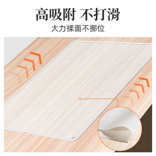 红厨纳米硅胶揉面垫加厚食品级硅胶垫家用面粉和面擀面垫