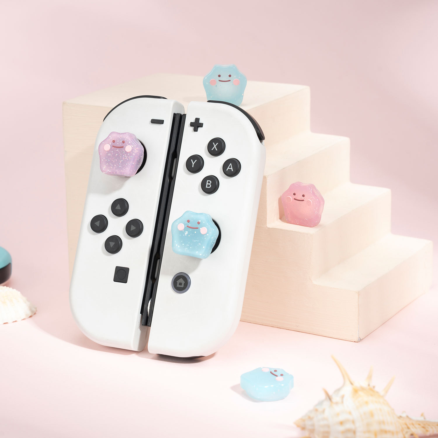 NS一代二代百变怪switch摇杆帽图片