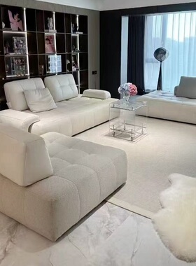 夏图M&D沙发TE27自由鹅卵石组合沙发靠背扶手可移TE04/T035/T006