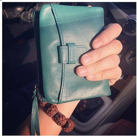 亏本清仓微瑕羊皮钱包真皮短款