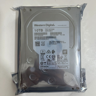 3.5寸10T全新WD西部数据WUS721010ALE6L4服务器企业级硬盘HC330