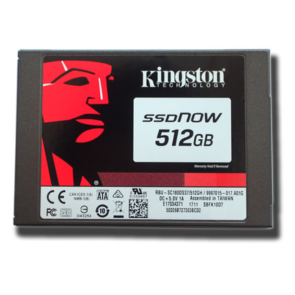 全新金士顿512G企业级MLC SSD固态笔记本台式机硬盘读550M写530M