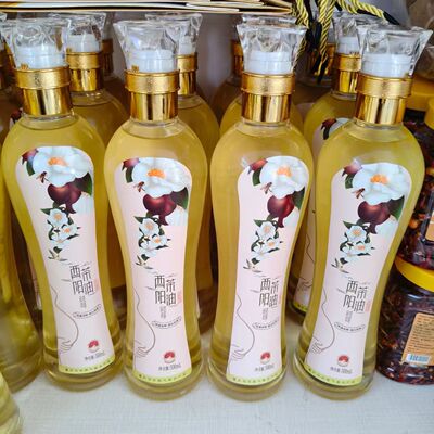 重庆好礼酉阳茶油500ml玻璃瓶装