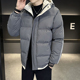羽绒棉服短款 品牌清仓羽绒服男冬季 加厚潮牌工装 冬装 连帽外套 新款