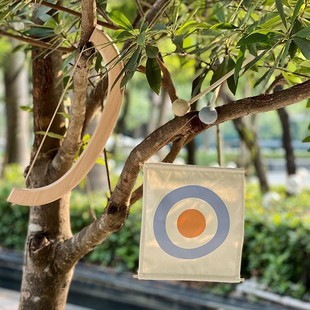 蒙氏|木制儿童仿真射击弓箭亲子竞技室内运动游戏宝宝手眼协调玩