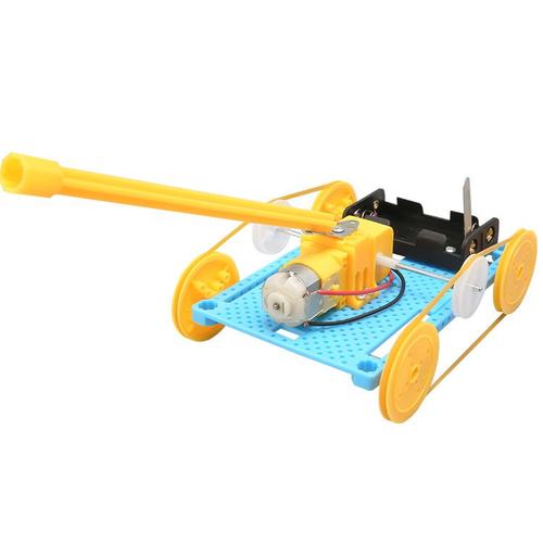 科技小制作履带式战车手工diy幼小学生益智科学教玩具拼装材SW50
