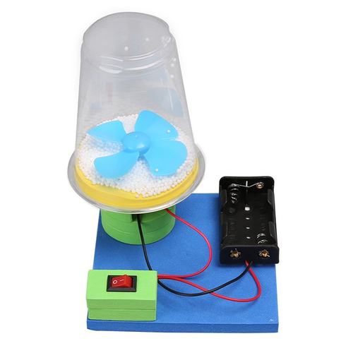 科技小制作电动静电飞雪手工DIY创意科学实验材料包儿童科教SW70