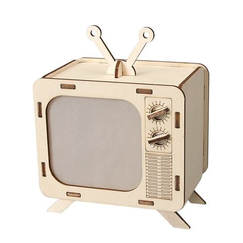 投影小电视机模型儿童小学生手工diy拼装科技小制作科技科学SW21