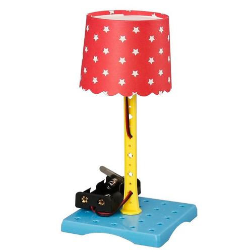 科学实验diy七彩台灯发光科学小制作学生儿童手工拼装教具材SW59