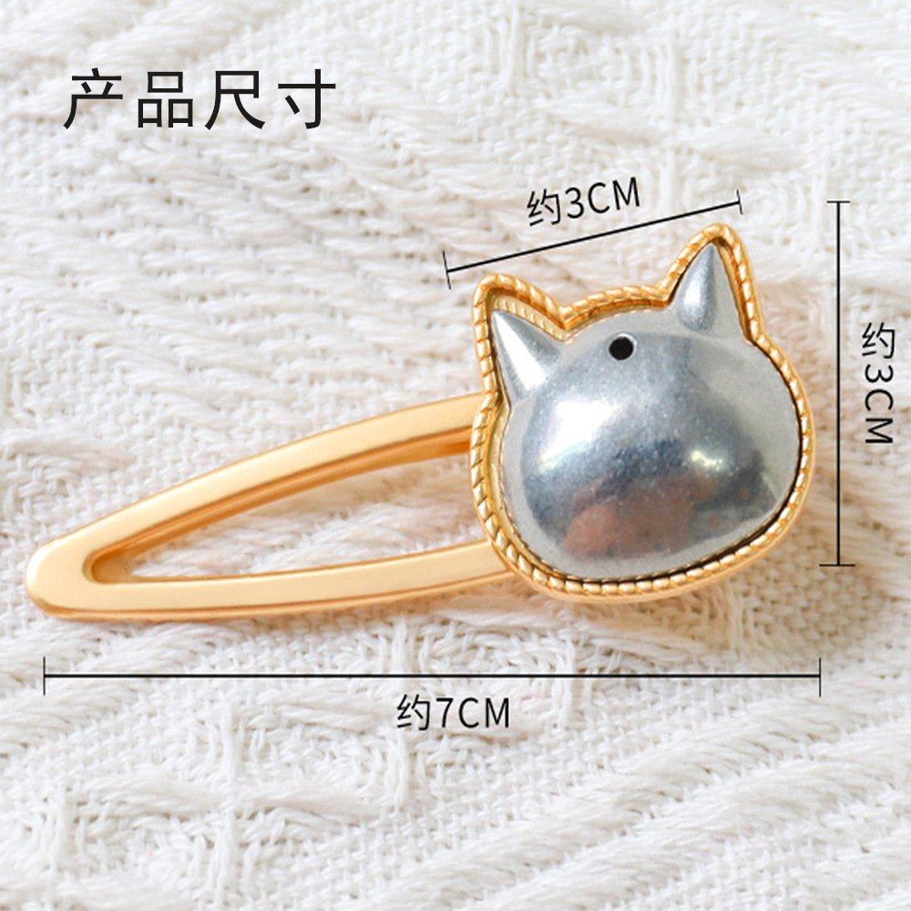 宋锦发饰发夹儿童diy材料包新中式配件刺绣贴底胚饰品礼品SW21