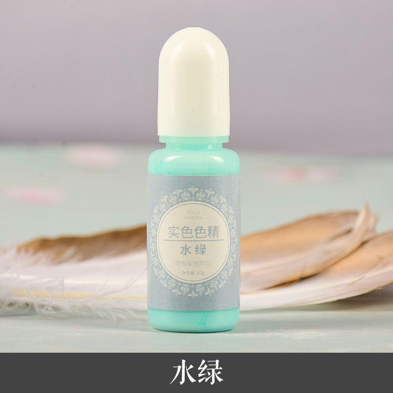 手工DIY色精不臭第二代水晶滴胶AB胶树脂胶用色精染料调色浆sw63