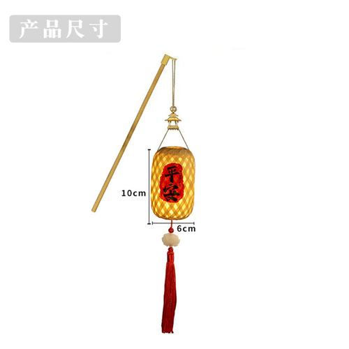 高端手工diy材料手工diy竹编油纸古风手提小灯笼材料包团建活SW50