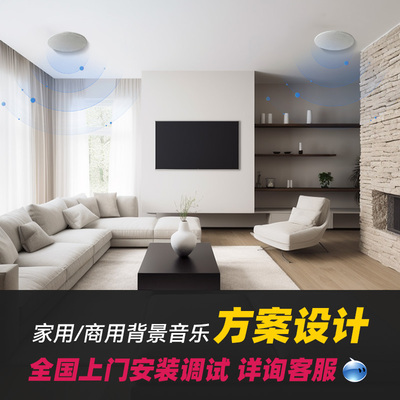 定制方案全国上门安装hifi音响