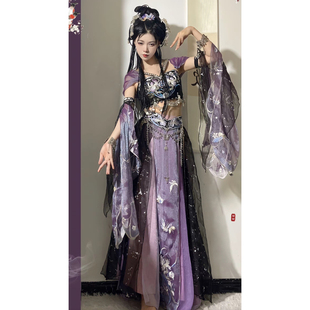 民族风【苗疆巫女】异域西域风情汉元素重工刺绣套装日常仙气夏季