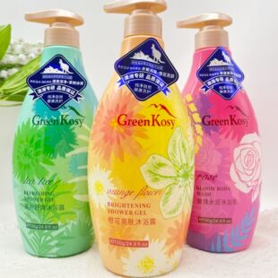 澳洲原装进口绿色溪谷沐浴露茶树舒爽玫瑰橙花沐浴乳留香保湿亮肤