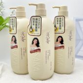 浅香洗发水日本正品 扁柏氨基酸控油洗发露丰盈蓬松香榧750g大瓶