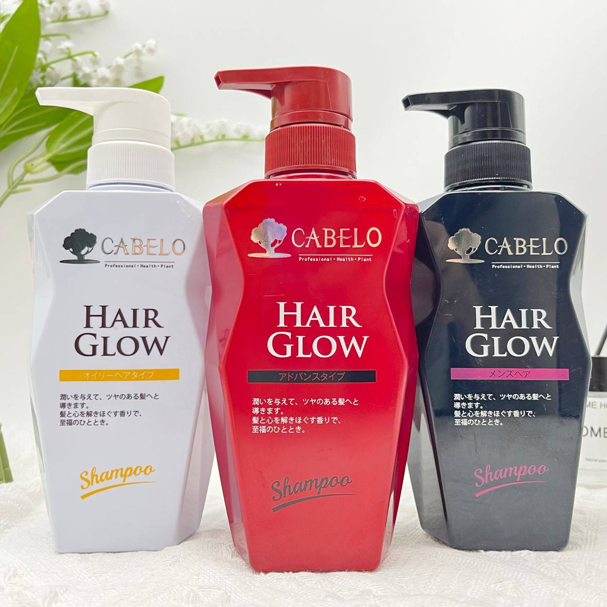 卡蓓诺防脱洗发水日本固发育发防掉发蓬松控油去屑止痒柔顺CABELO