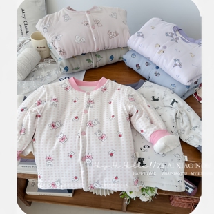 可机洗手工新疆棉花棉袄儿童棉服学生校服内搭加厚保暖男女童棉衣