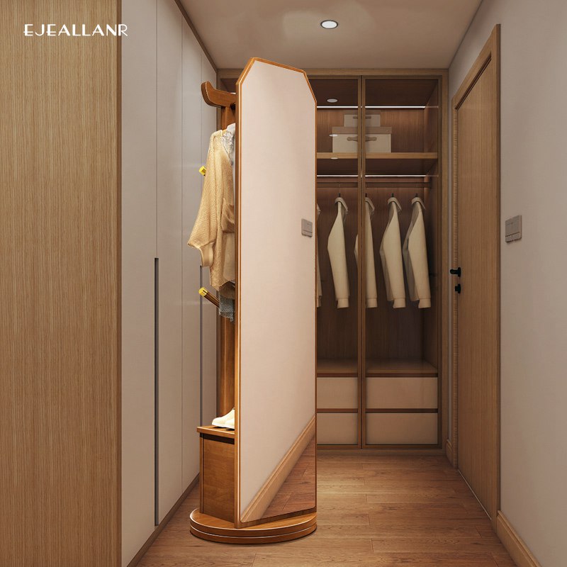 实木穿衣镜落地镜家用卧室衣帽间
