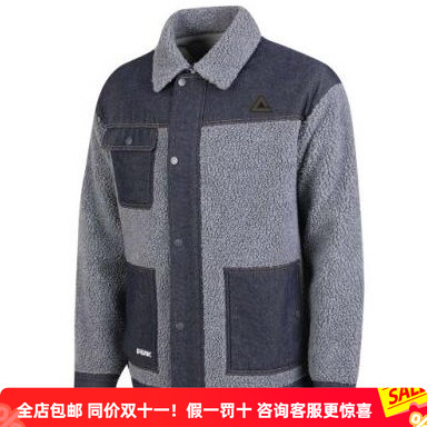 匹克连帽开胸抓毛卫衣