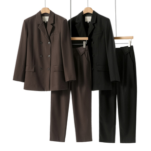 九分裤 西湖阁老 通勤含粘纤西装 春装 系列组合891 栖