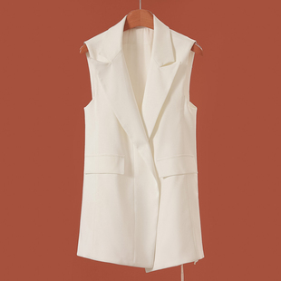 拼接开叉无扣开衫 西湖阁老 氐 春装 领马甲外套288 西装