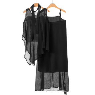 春装 绍 吊带连衣裙 260 899 不规则小衫 85%莱赛尔