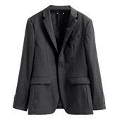 绍 男装 春春 太 绵羊毛一粒扣西服外套TP601 西湖阁老