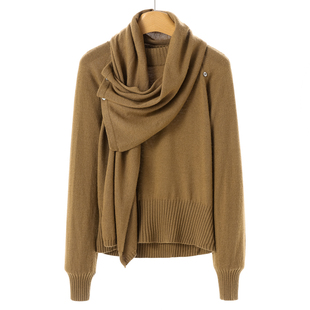 绵羊毛插肩袖 799 冬装 熠 送披肩毛衣337 15%山羊绒