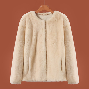 冬装 韦 小母貂小香风皮草外套023 进口水貂 源头直供